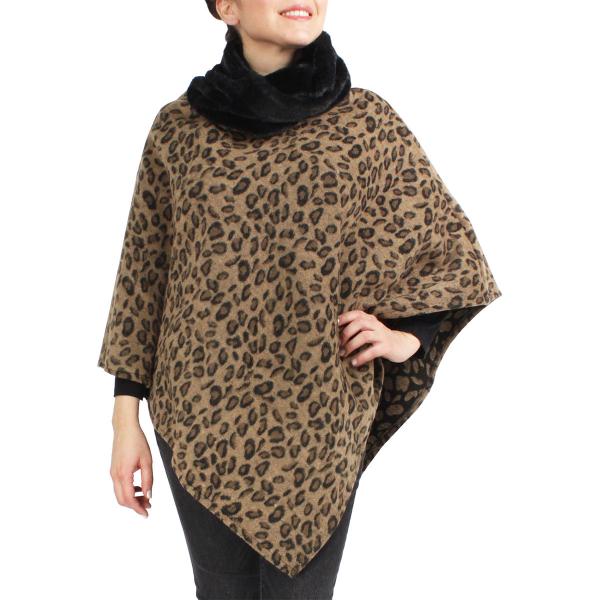 3759 - Fur Trimmed Ponchos 2023