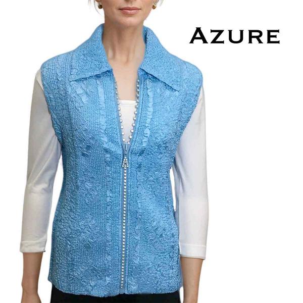 1367 - Diamond  Zipper Vests