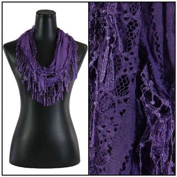 7777 - Victorian Lace Infinity Scarves