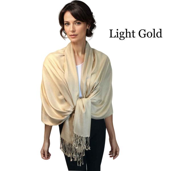 3697 - Pashmina Style Solid Color Wraps