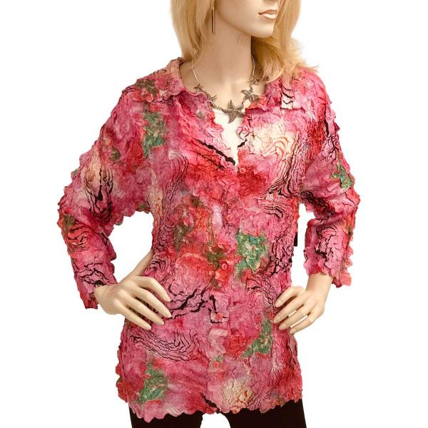 1258 - Petal Button Front Blouses