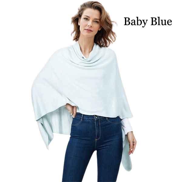 8672 - Cashmere Feel Ponchos