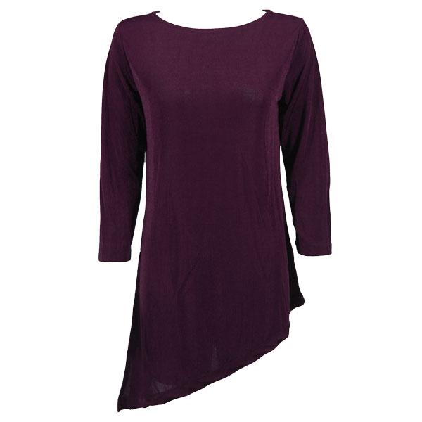 1176 - Slinky Travel Tops - Asymmetric Tunic