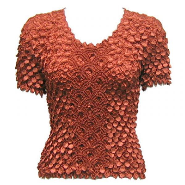 482 - Short Sleeve Coin Fishscale Tops