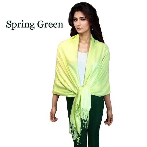 3697 - Pashmina Style Solid Color Wraps