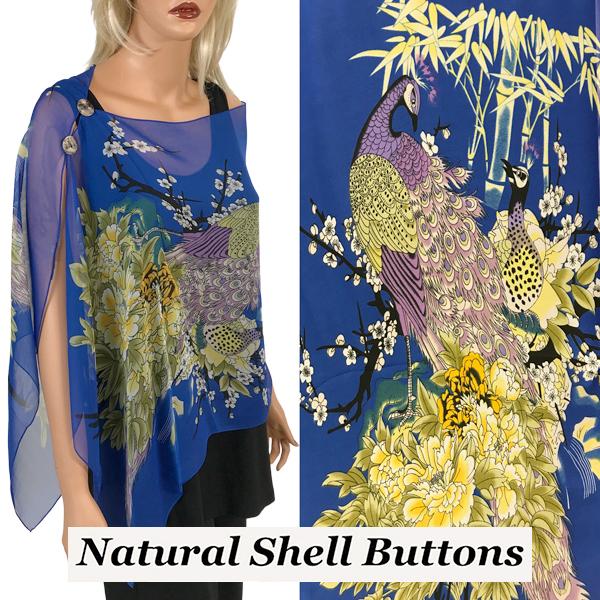 2451 - Silky Two Button Shawl