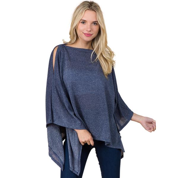 3100 - Metallic Slinky Poncho