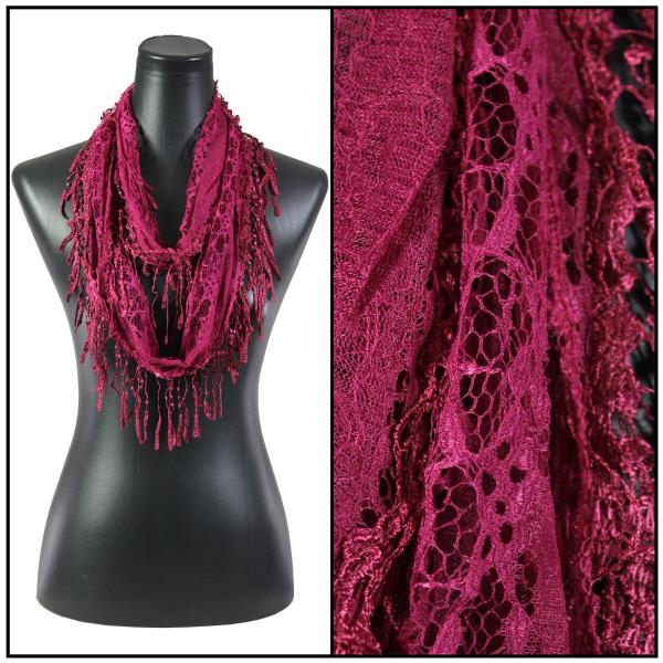 7777 - Victorian Lace Infinity Scarves