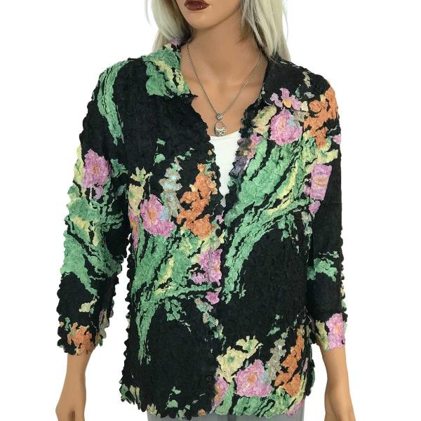 1258 - Petal Button Front Blouses