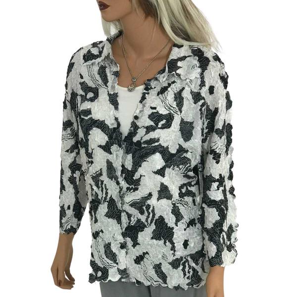 1258 - Petal Button Front Blouses