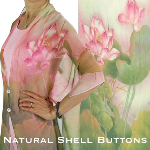 2451 - Silky Two Button Shawl