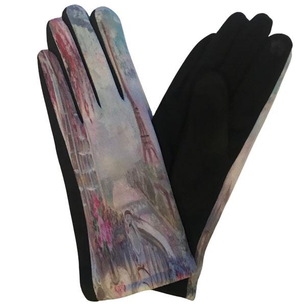 3709 - Art Design Touch Screen Gloves