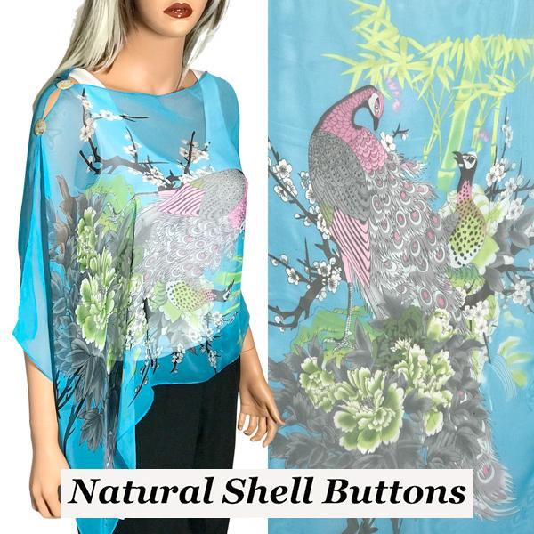 2451 - Silky Two Button Shawl