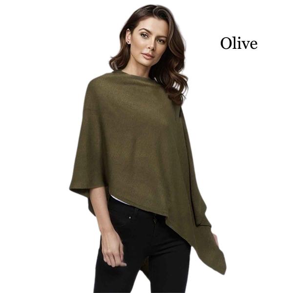 8672 - Cashmere Feel Ponchos