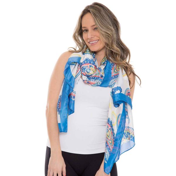 1316 - Light Satin Scarves