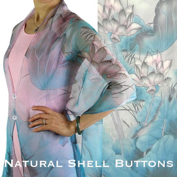 2451 - Silky Two Button Shawl