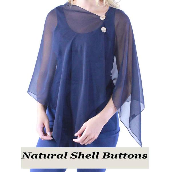 2451 - Silky Two Button Shawl