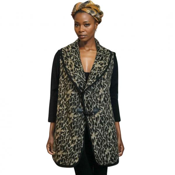 SHOW SPECIAL 9415 - Leopard Print Vest