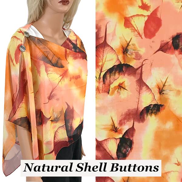 2451 - Silky Two Button Shawl