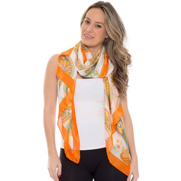 1316 - Light Satin Scarves