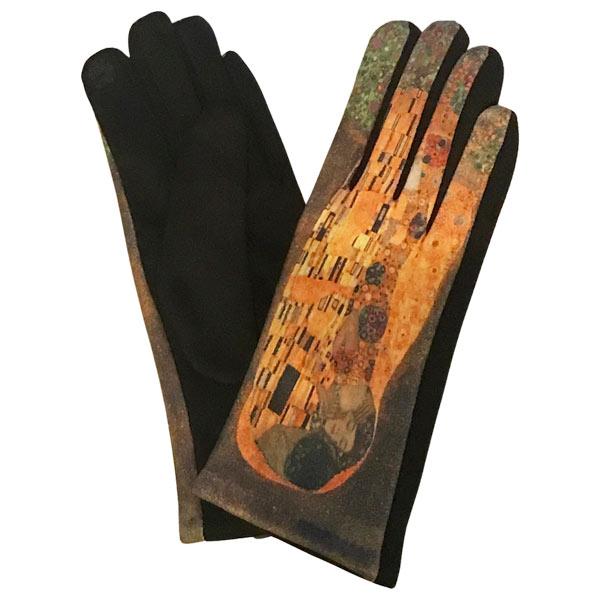 3709 - Art Design Touch Screen Gloves