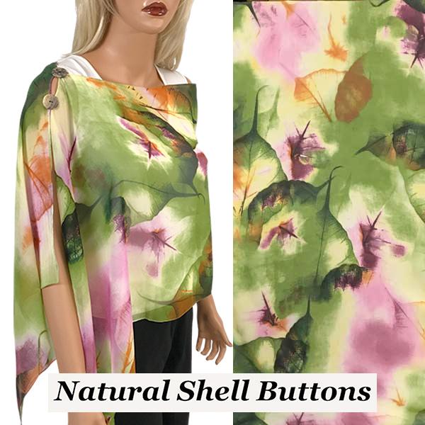 2451 - Silky Two Button Shawl