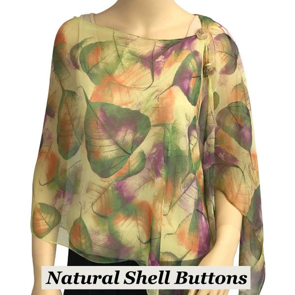 2451 - Silky Two Button Shawl