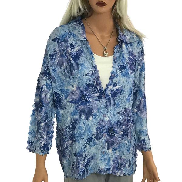 1258 - Petal Button Front Blouses