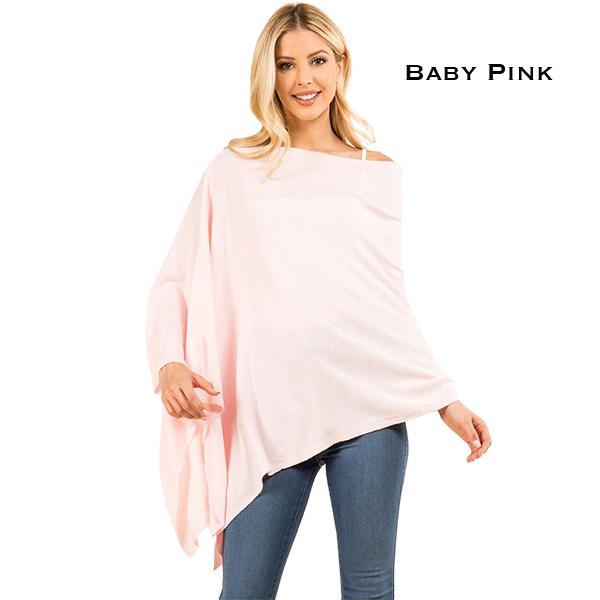 8672 - Cashmere Feel Ponchos