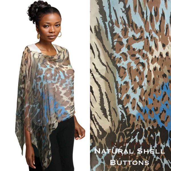 2451 - Silky Two Button Shawl