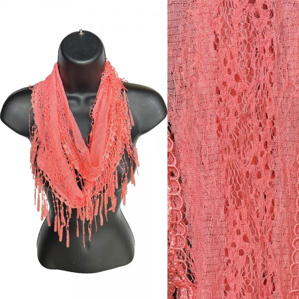 7777 - Victorian Lace Infinity Scarves