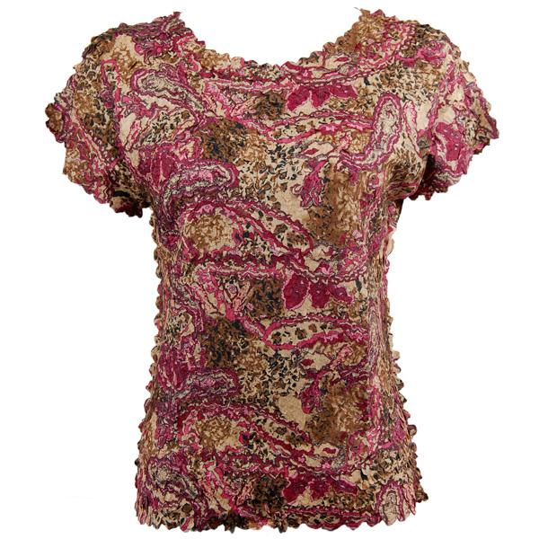 1154 - Petal Shirts - Cap Sleeve