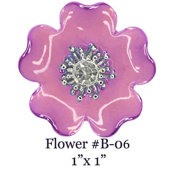 3700 - Magnetic Flower Brooches