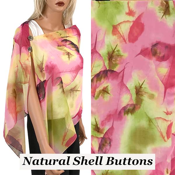 2451 - Silky Two Button Shawl