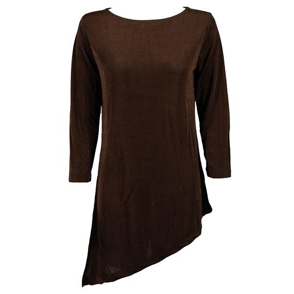 1176 - Slinky Travel Tops - Asymmetric Tunic