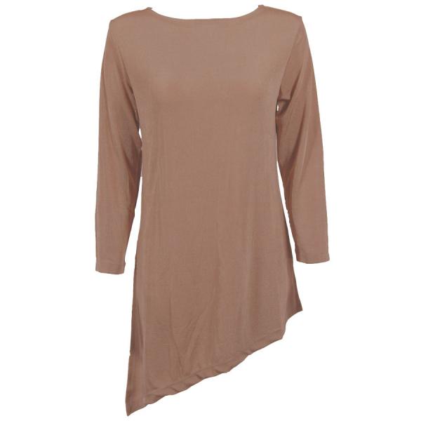 1176 - Slinky Travel Tops - Asymmetric Tunic