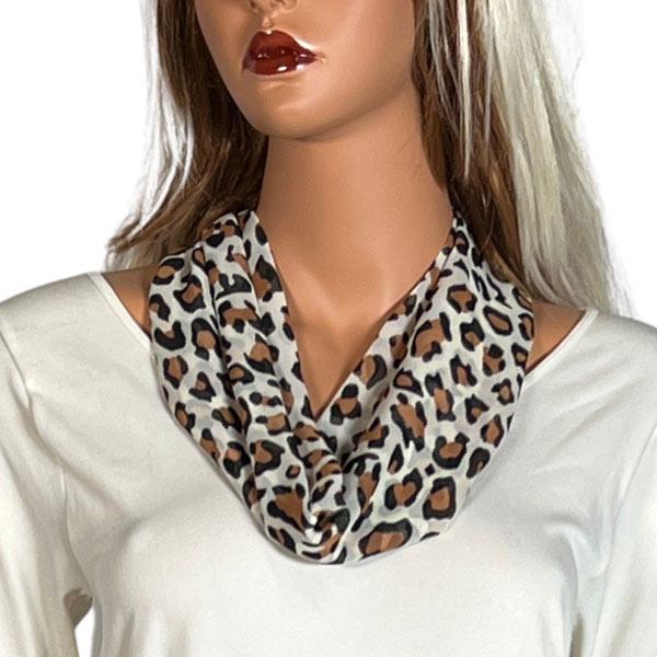 2901 - Magnetic Clasp Silky Dress Scarves