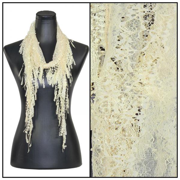 7776 - Victorian Lace Confetti Scarves