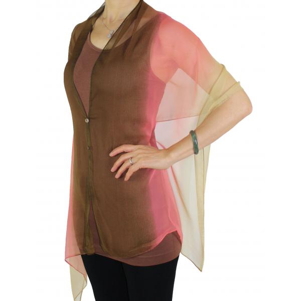 2451 - Silky Two Button Shawl