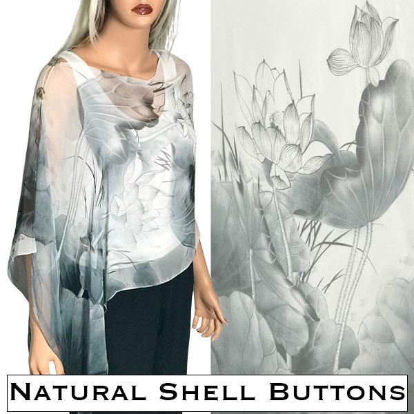 2451 - Silky Two Button Shawl