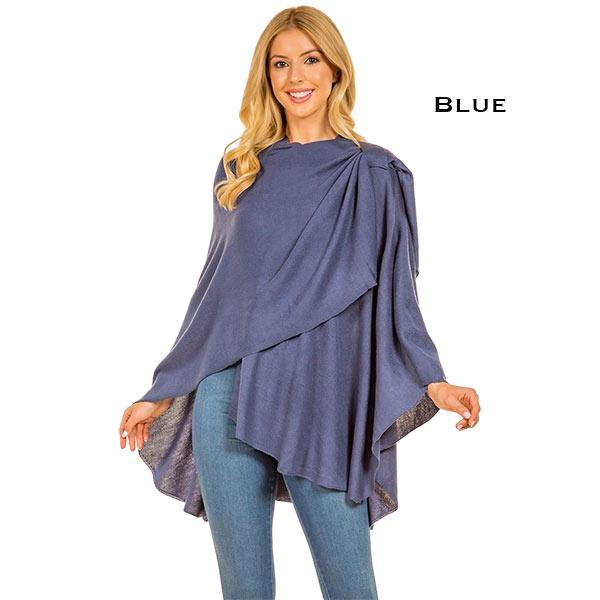 4213 - Cashmere Feel Loop Pull Thru Wrap