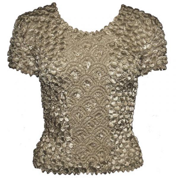 482 - Short Sleeve Coin Fishscale Tops