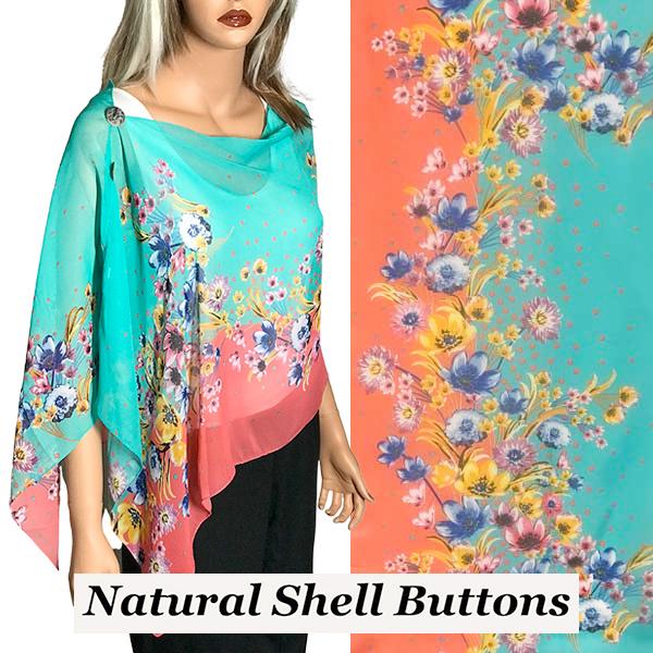 2451 - Silky Two Button Shawl