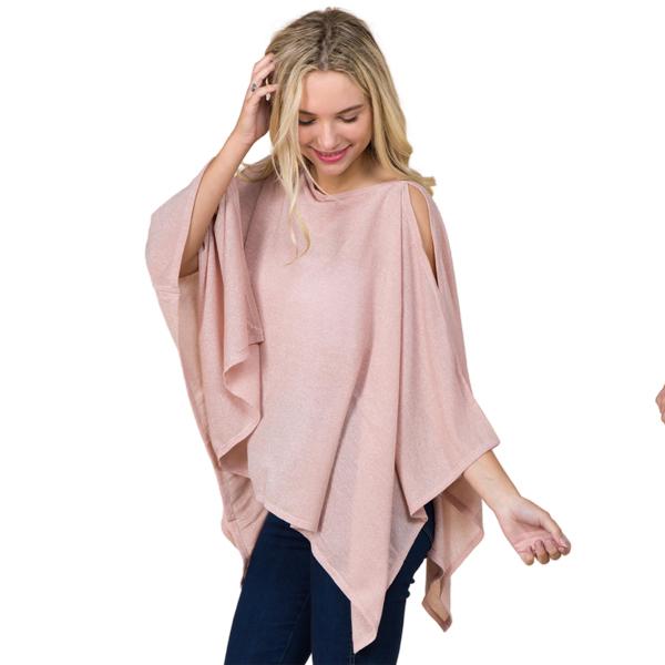 3100 - Metallic Slinky Poncho