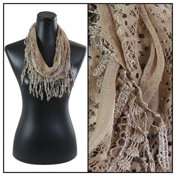 7777 - Victorian Lace Infinity Scarves