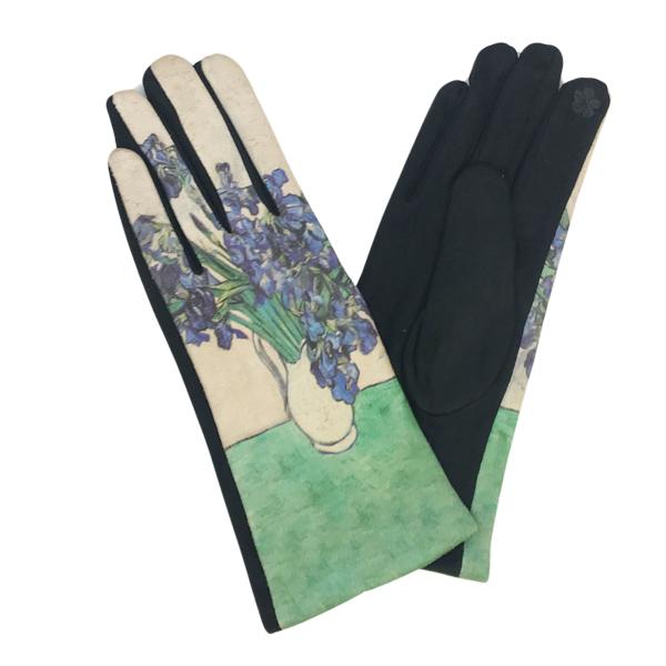 3709 - Art Design Touch Screen Gloves