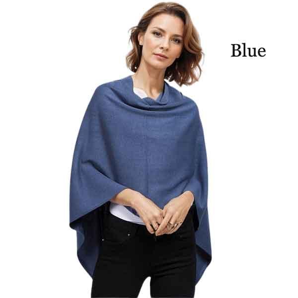 8672 - Cashmere Feel Ponchos