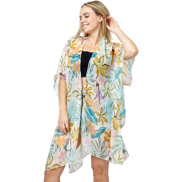 3770 - Gauze Cotton Feel Kimonos