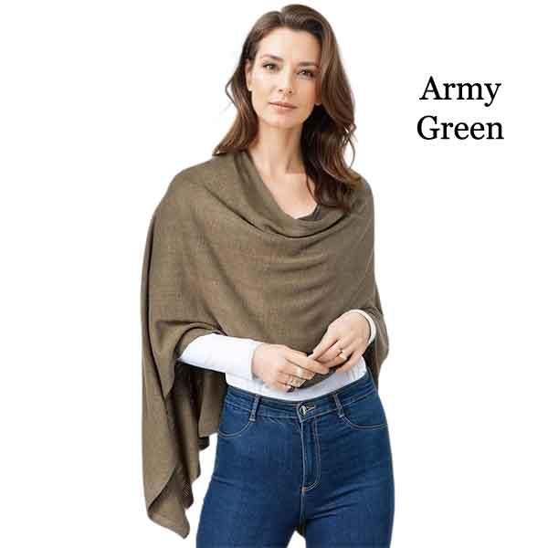 8672 - Cashmere Feel Ponchos