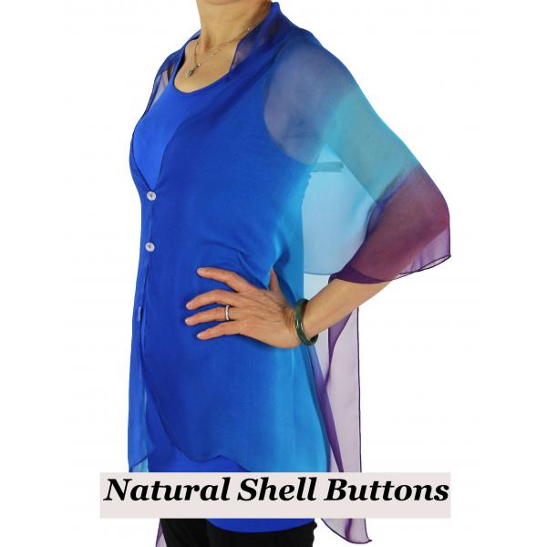 2451 - Silky Two Button Shawl